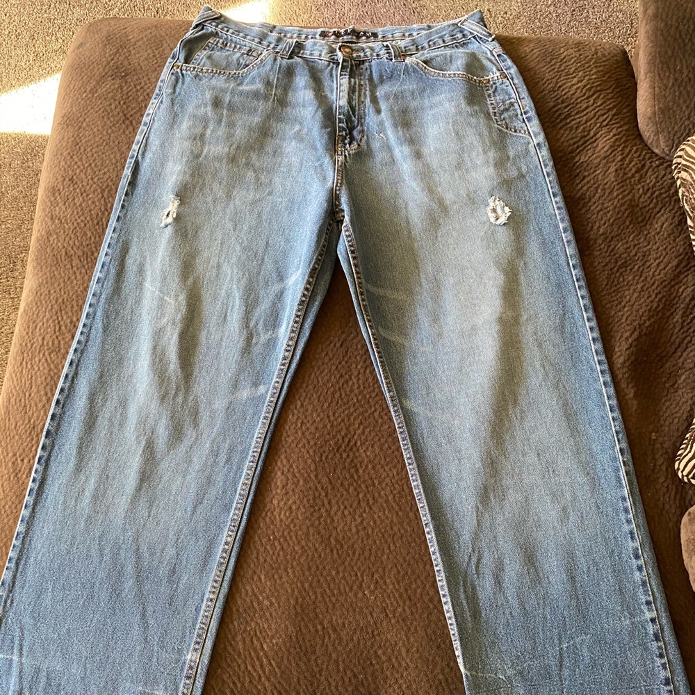 1 Pair of Def Jam distressed jeans